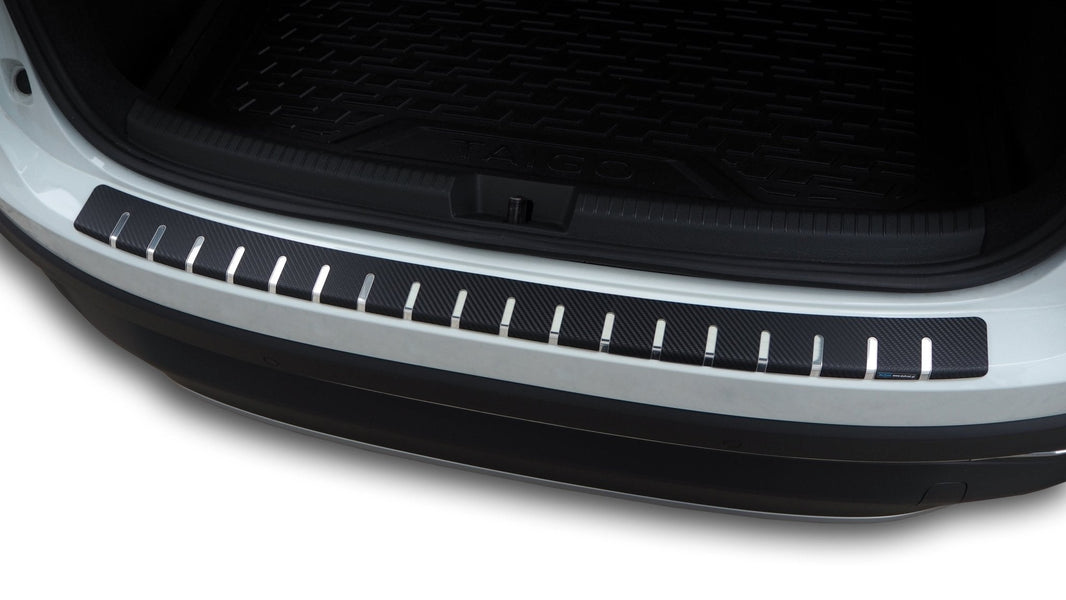 Lastskydd Volkswagen Taigo 2022+ – kolfiber-look - Carlevel AB - Fordon och delar > Fordonsdelar > Karossdelar > Stötfångare