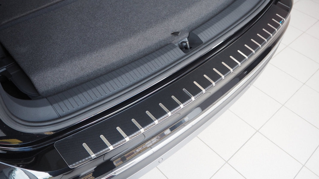 Lastskydd Volkswagen Tiguan II Allspace 2016–2024 – kolfiber-look - Carlevel AB - Fordon och delar > Fordonsdelar > Karossdelar > Stötfångare