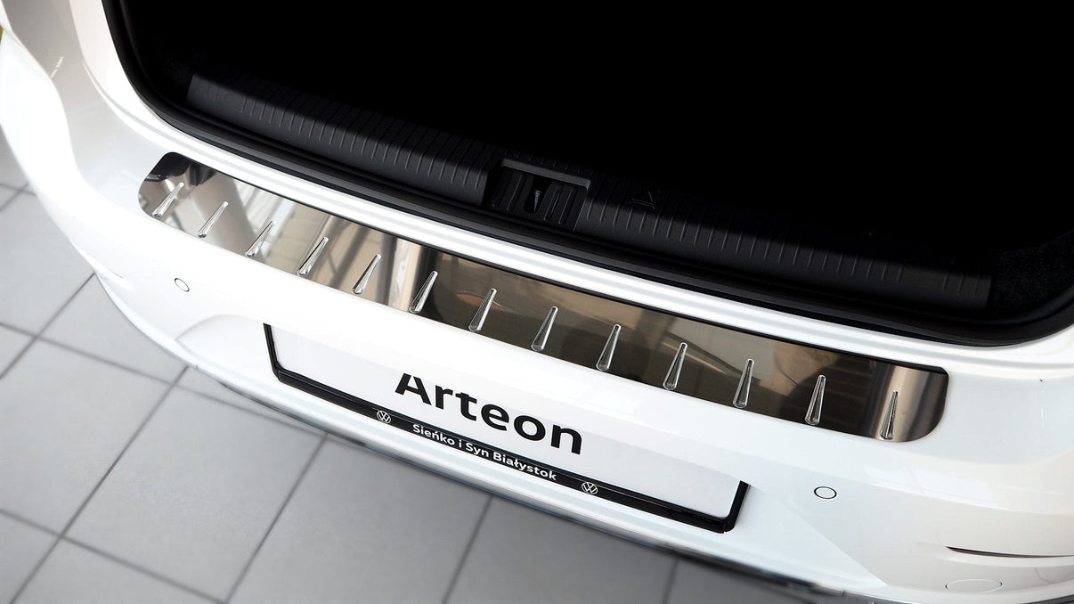 Lastskydd VW Arteon Shooting Brake 2020–2025 – rostfritt - Carlevel AB - Fordon och delar > Fordonsdelar > Karossdelar > Stötfångare