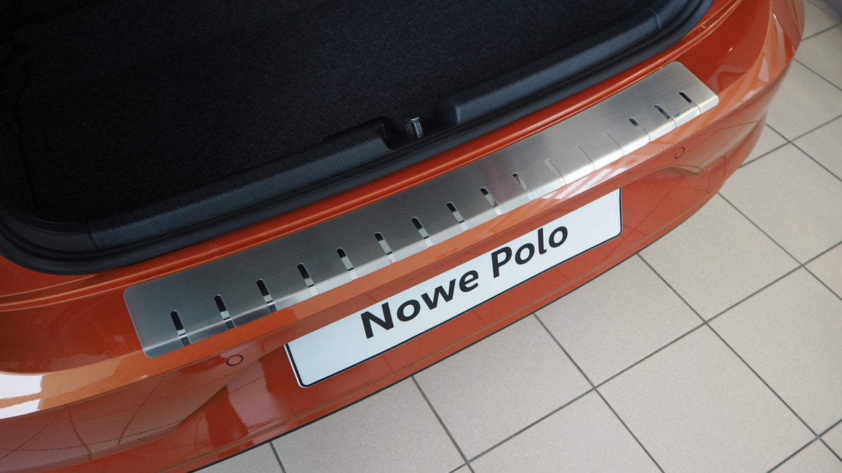 Lastskydd VW Polo VI 5D 2017+ – rostfritt stål - Carlevel AB - Fordon och delar > Fordonsdelar > Karossdelar > Stötfångare