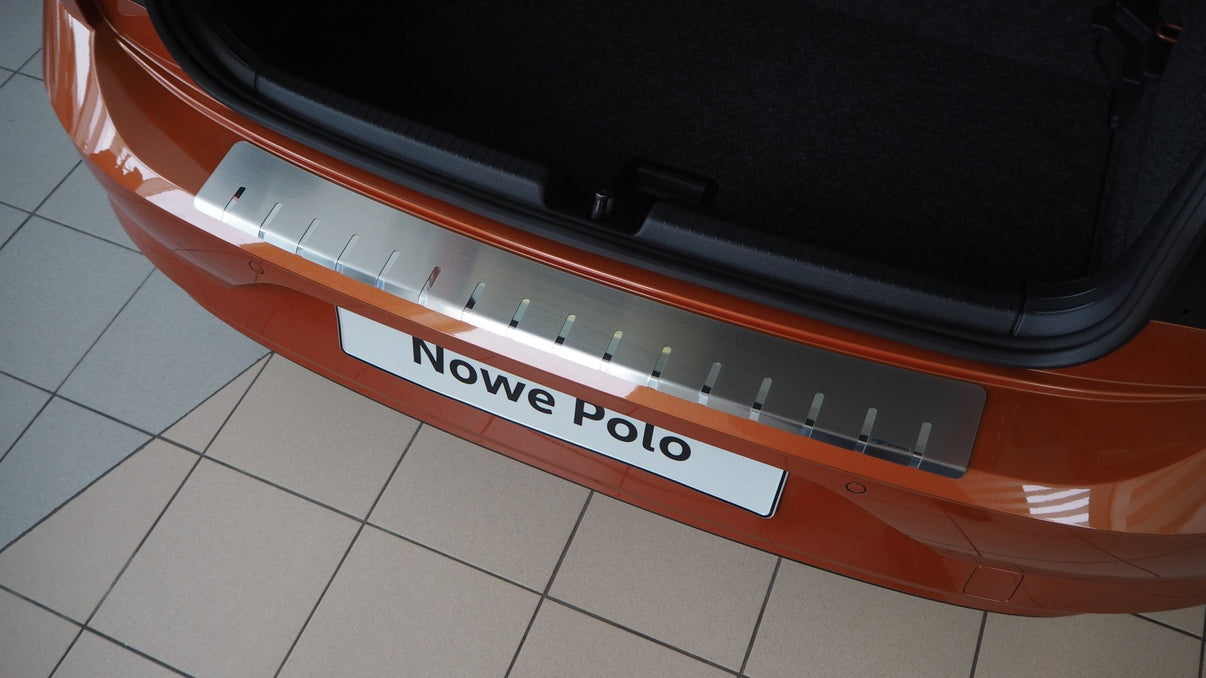 Lastskydd VW Polo VI 5D 2017+ – rostfritt stål - Carlevel AB - Fordon och delar > Fordonsdelar > Karossdelar > Stötfångare