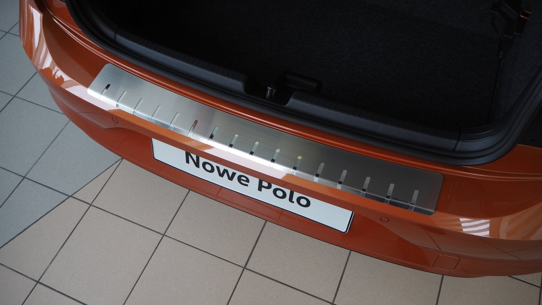 Lastskydd VW Polo VI 5D 2017+ – rostfritt stål - Carlevel AB - Fordon och delar > Fordonsdelar > Karossdelar > Stötfångare
