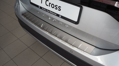 Lastskydd VW T-Cross 2019–2023 – rostfritt stål - Carlevel AB - Fordon och delar > Fordonsdelar > Karossdelar > Stötfångare