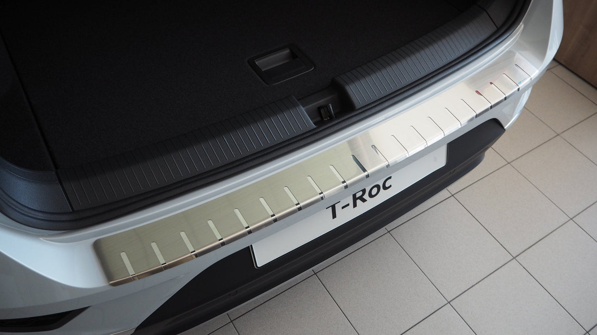 Lastskydd VW T-Roc 2017–2021 – rostfritt stål - Carlevel AB - Fordon och delar > Fordonsdelar > Karossdelar > Stötfångare