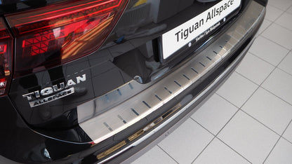 Lastskydd VW Tiguan II/Allspace 2016–2024 – rostfritt stål - Carlevel AB - Fordon och delar > Fordonsdelar > Karossdelar > Stötfångare