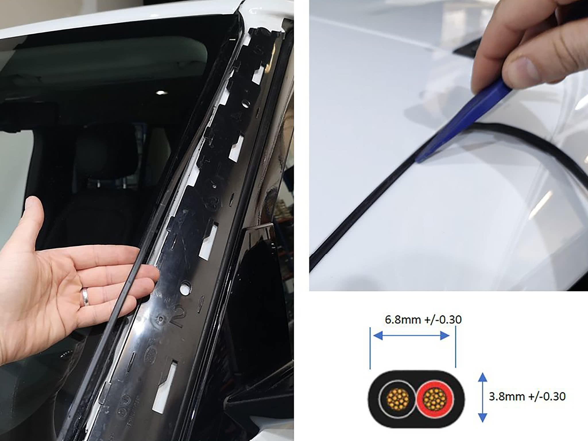 Lazer 3 m kabelförlängningssats (låg effekt) - Carlevel AB - Fordon och delar > Fordonsverktyg