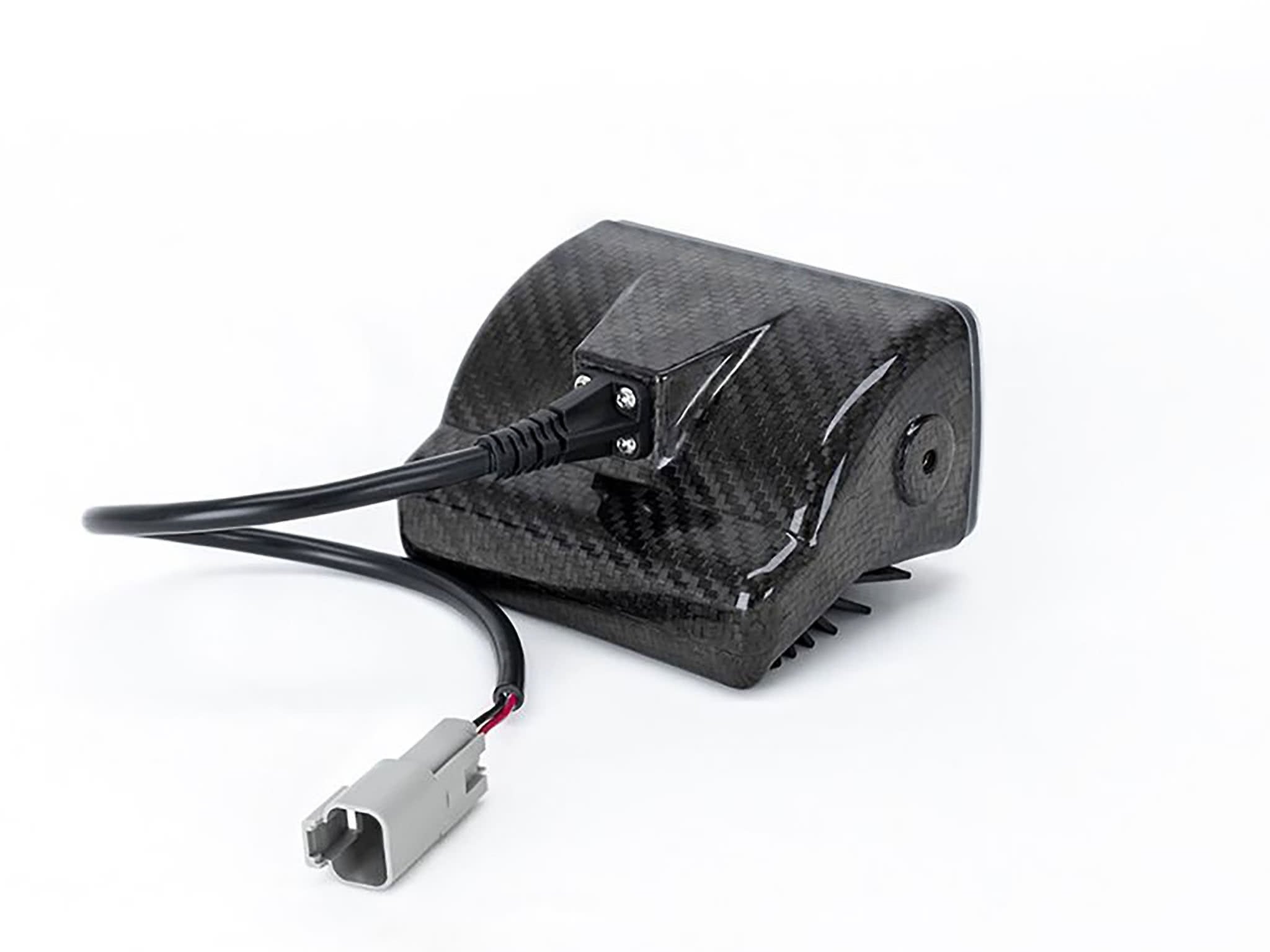 Lazer Carbon – 2 räfflad (Horisontell) 3D 4,6" (116mm) - Carlevel AB - Fordon och delar > Fordonstillbehör