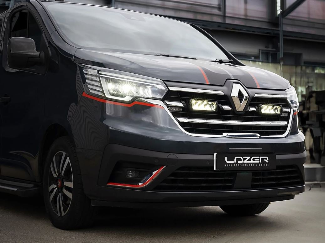 Lazer Ledrampskit Renault Trafic 2023+ – 2x Triple – R750 Elite - Carlevel AB - Fordon och delar > Fordonsdelar > Belysning > Extraljus