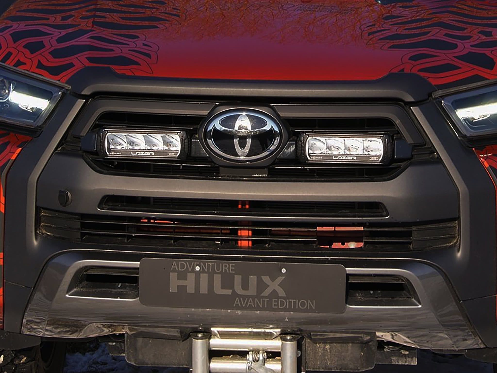 Lazer Ledrampskit Toyota Hilux InvX 2021+ 2xTriple – R750Elite - Carlevel AB - Fordon och delar > Fordonsdelar > Belysning > Extraljus