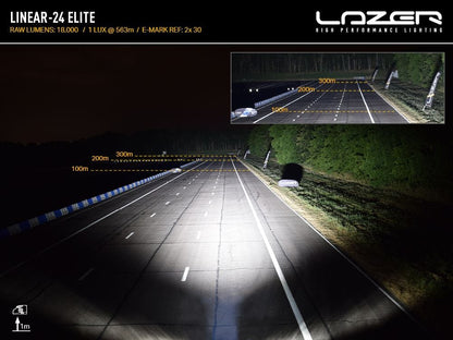 Lazer Linear 24 Elite Led extraljusramp 27" (682 mm) - Carlevel AB - Fordon och delar > Fordonsdelar > Belysning > Extraljus