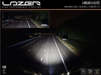 Lazer Linear – 6 Elite led – ramp – 232mm - Carlevel AB - Fordon och delar > Fordonsdelar > Belysning