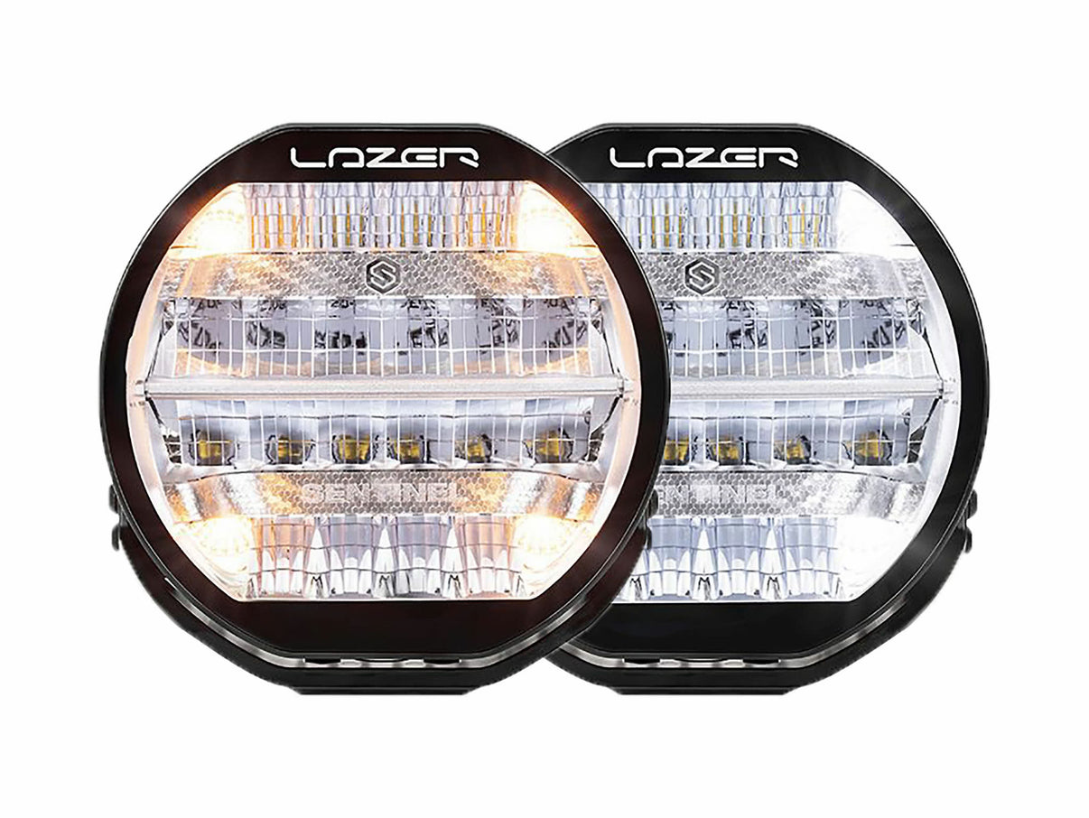 Lazer Sentinel Std LED extraljus 9" Chrome - Carlevel AB - Fordon och delar > Fordonsdelar > Belysning > Extraljus