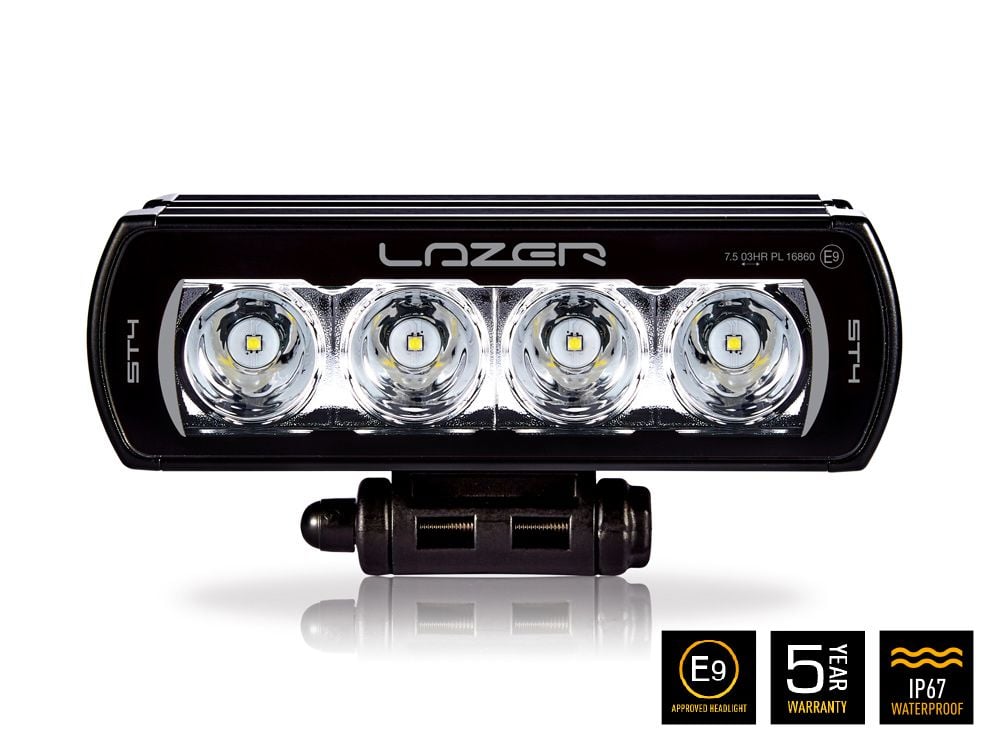 Lazer ST4 Evolution extraljusramp 8" (204 mm) - Carlevel AB - Fordon och delar > Fordonsdelar > Belysning > Extraljus