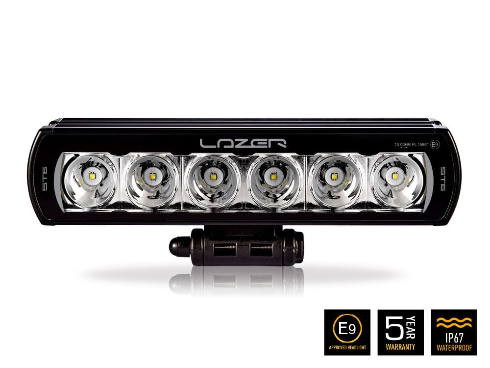 Lazer ST6 Evolution extraljusramp 11" (284 mm) - Carlevel AB - Fordon och delar > Fordonsdelar > Belysning > Extraljus