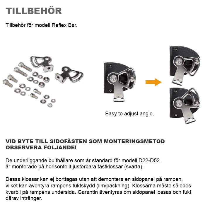 LED-extraljus D-Serie Sidofäste - Carlevel AB - Fordon och delar > Fordonsdelar > Belysning > Extraljus