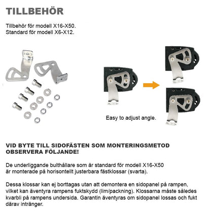 LED-extraljus X-Serie Sidofäste - Carlevel AB - Fordon och delar > Fordonsdelar > Belysning > Extraljus