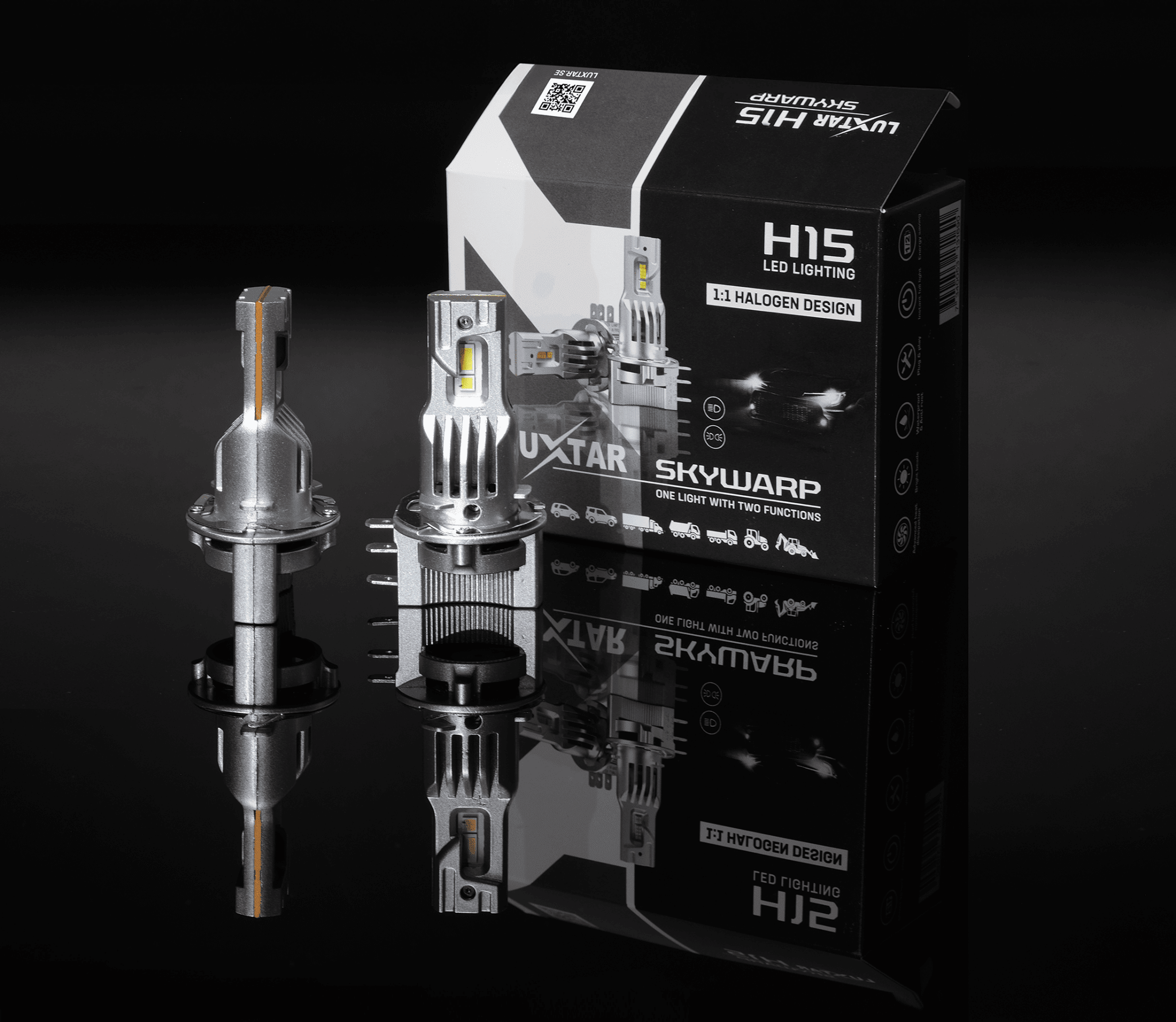 LED-lampa H15 Skywarp - Carlevel AB - Fordon och delar > Fordonsdelar > Belysning > Halvljus