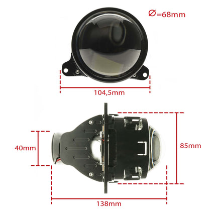LED-projektorlins för strålkastare – 138 mm - Carlevel AB - Fordon och delar > Fordonsdelar > Belysning