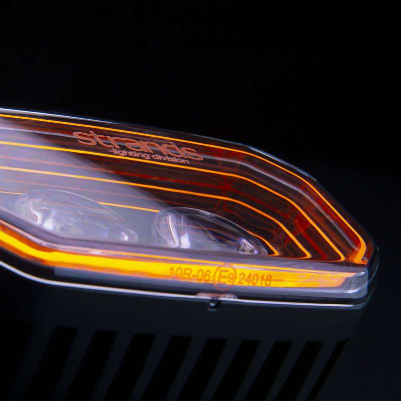 LED-ramp FOR9T Light Pod 4" 2600 lm – Vit/Orange Posljus - Carlevel AB - Fordon och delar > Fordonsdelar > Belysning > Extraljus