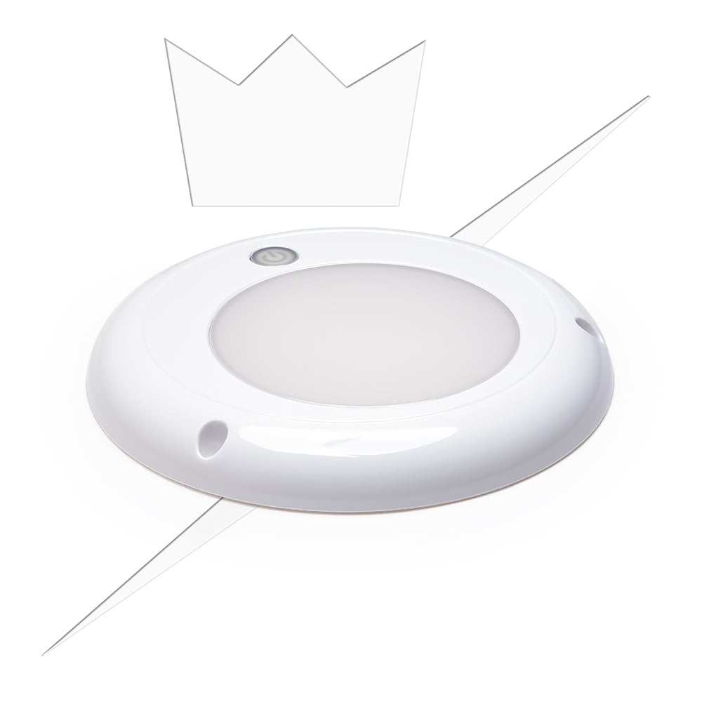 LEDIS – ON Interiörljus Ø130mm – Touch - Carlevel AB - Fordon och delar > Fordonsdelar > Belysning
