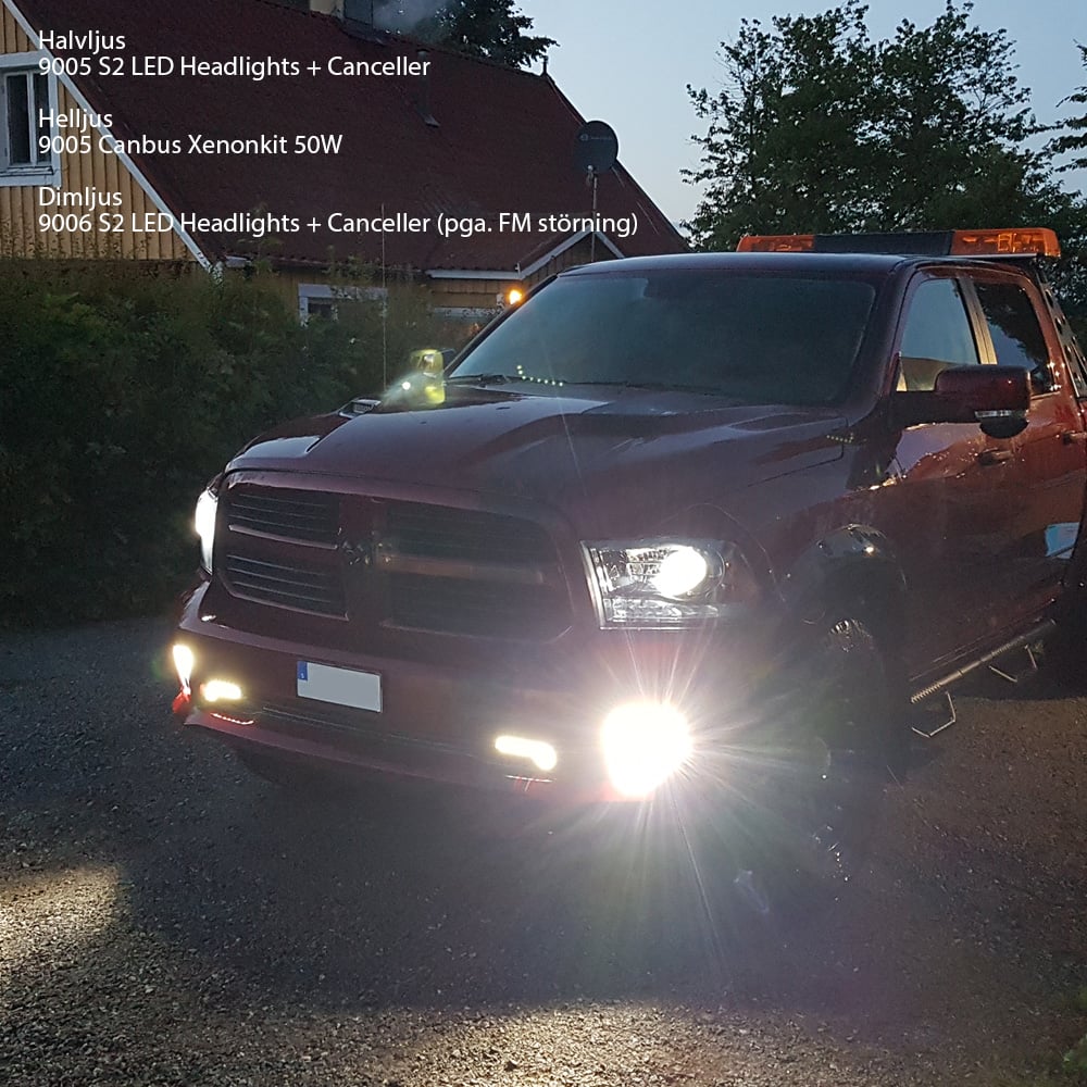 LEDIS – ON S2 LED Konvertering 9005 - Carlevel AB - Fordon och delar > Fordonsdelar > Belysning > Halvljus