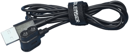 Ledlenser Magnetic Charge Cable iH/MH Series Black Zip – Lock - Carlevel AB - Fordon och delar > Fordonstillbehör