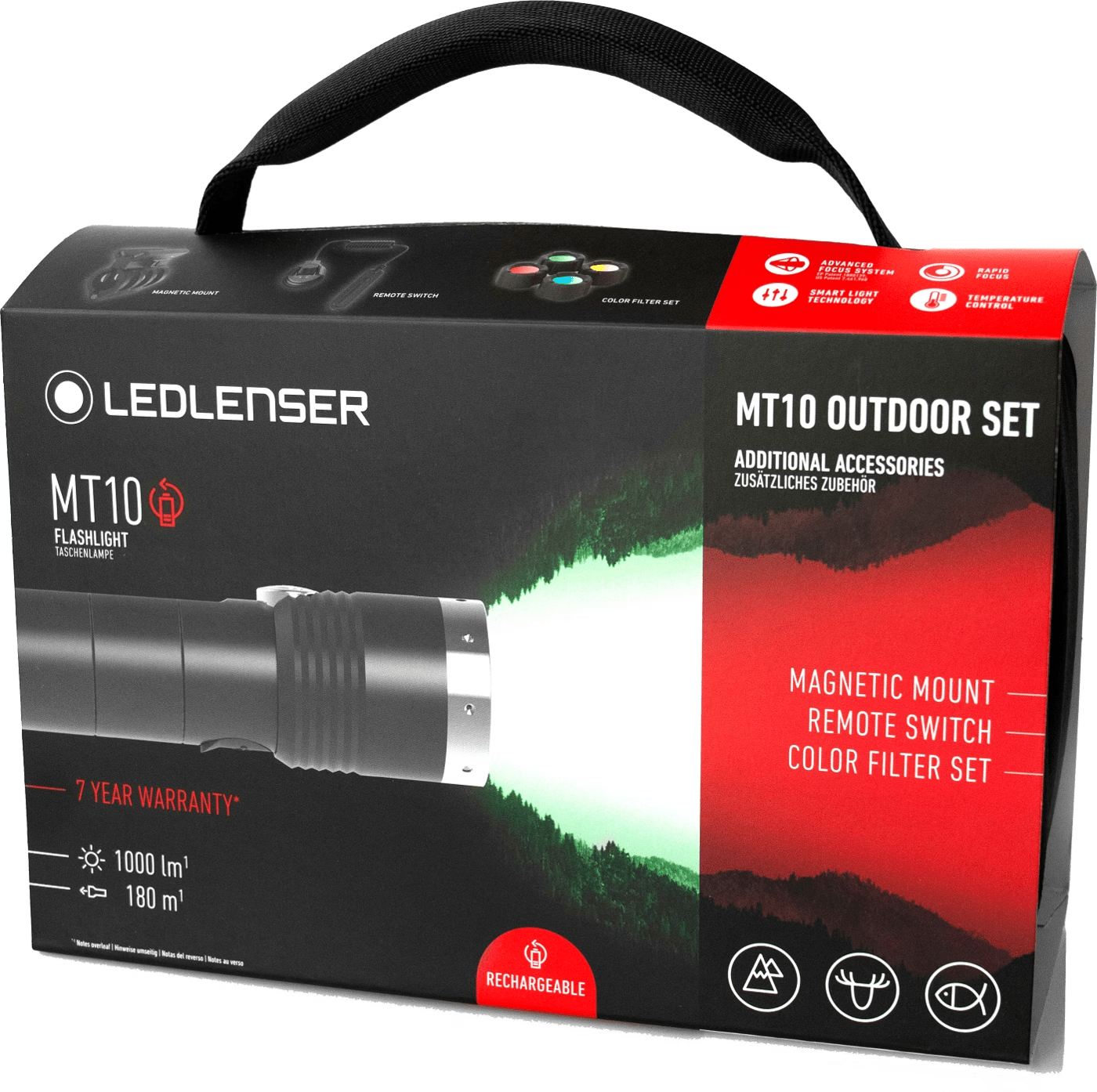 LEDLENSER MT10 COMBO Black - Carlevel AB - Fordon och delar > Fordonstillbehör