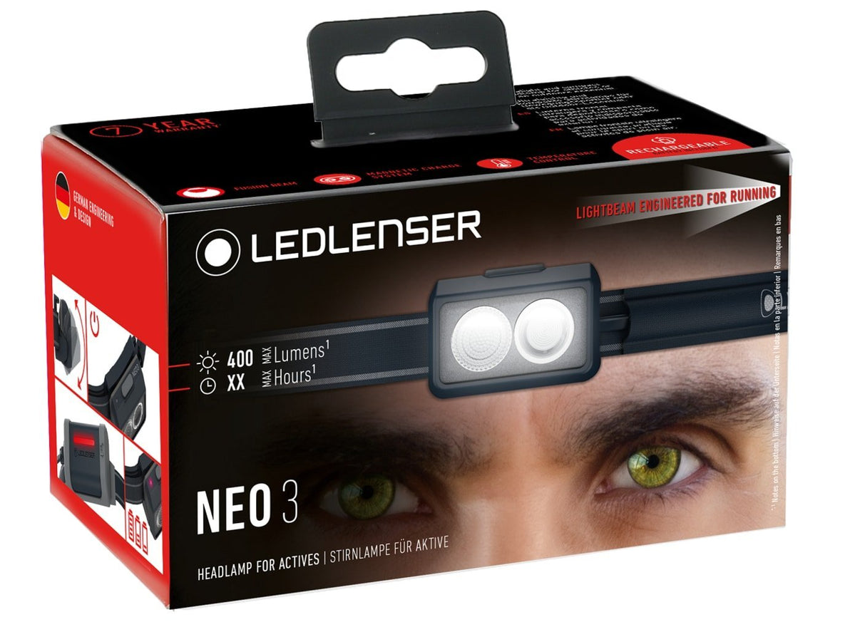 LEDLENSER NEO3 Black/Grey ONE - Carlevel AB - Fordon och delar > Fordonstillbehör
