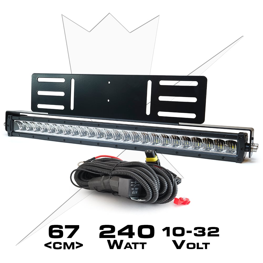 Ledramp Paket X24 Spot – Infälld - Carlevel AB - Fordon och delar > Fordonsdelar > Belysning > Extraljus