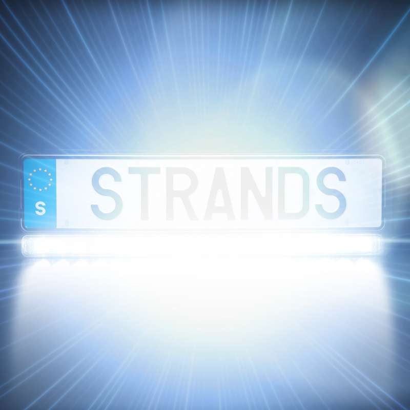 Ledramp Strands NUUK E-Line 7800 lm – Nummerskylthållare - Carlevel AB - Fordon och delar > Fordonsdelar > Belysning > Extraljus