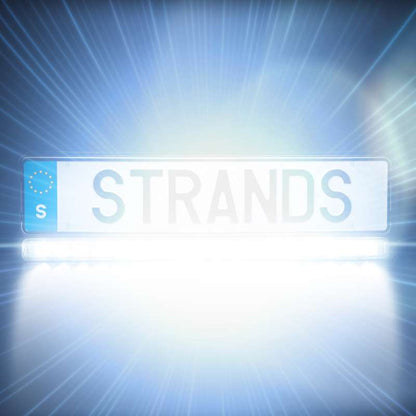 Ledramp Strands NUUK E-Line 7800 lm – Nummerskylthållare - Carlevel AB - Fordon och delar > Fordonsdelar > Belysning > Extraljus