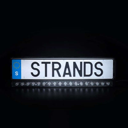 Ledramp Strands NUUK E-Line 7800 lm – Nummerskylthållare - Carlevel AB - Fordon och delar > Fordonsdelar > Belysning > Extraljus