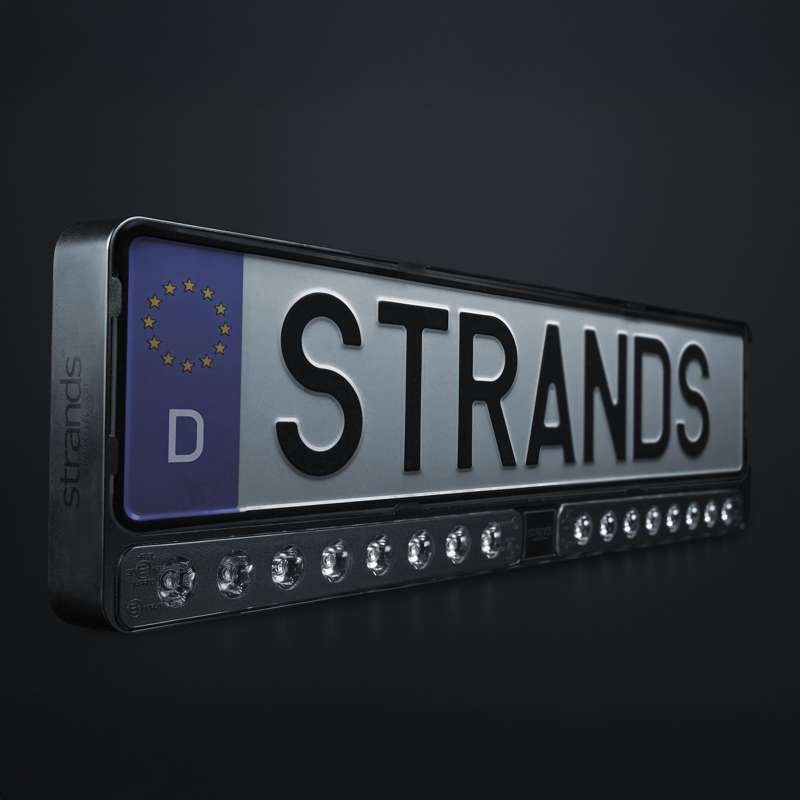 Ledramp Strands Nuuk E-Line Duo Black 2×10″ 8 100 lm - Carlevel AB - Fordon och delar > Fordonsdelar > Belysning > Extraljus