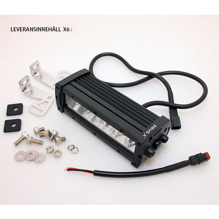 Ledramp X6 – Spot - Carlevel AB - Fordon och delar > Fordonsdelar > Belysning > Extraljus