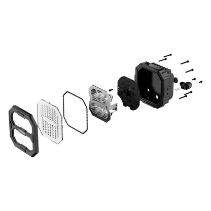 LEDriving Arbetsljus Cube PX4500 Spot - Carlevel AB - Fordon och delar > Fordonsdelar > Belysning