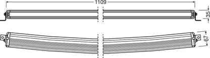 LEDriving Curved Ledbar VX1000 – CB SR – SM - Carlevel AB - Fordon och delar > Fordonsdelar > Belysning > Extraljus