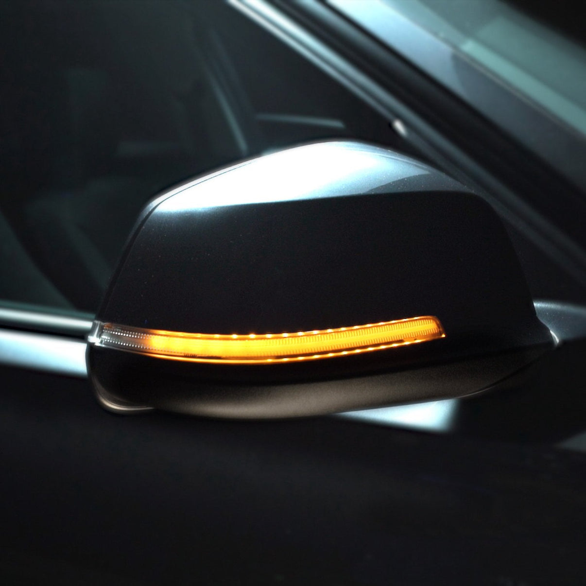 LEDriving Dynamiska spegelblinkers – BMW 1 – serie (WHITE) - Carlevel AB - Fordon och delar > Fordonstillbehör