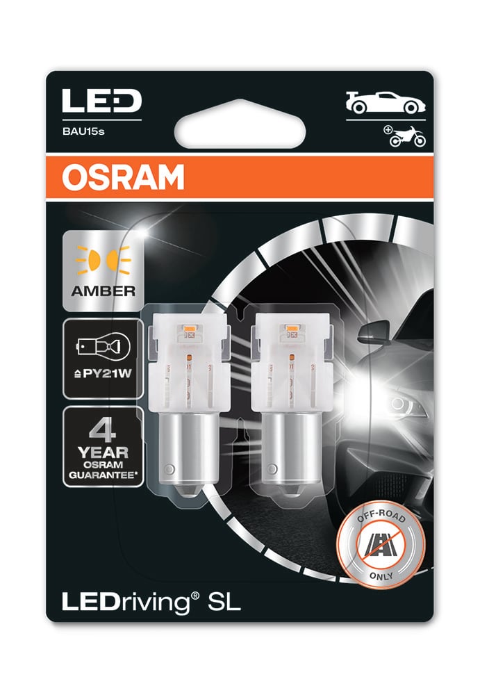 LEDriving LEDlampa SL PY21W - Carlevel AB - Fordon och delar > Fordonsdelar > Belysning