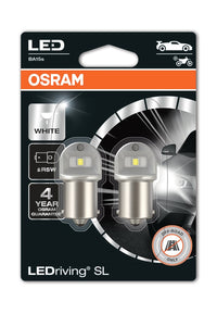 LEDriving LEDlampa SL R5W – BA15S – Vit - Carlevel AB - Fordon och delar > Fordonsdelar > Belysning