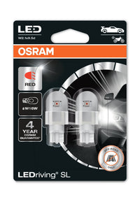 LEDriving LEDlampa SL W16W – T15 Red - Carlevel AB - Fordon och delar > Fordonsdelar > Belysning