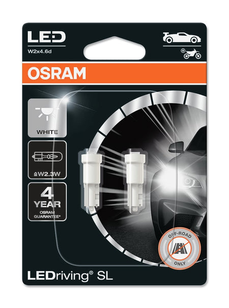 LEDriving® LEDlampa SL W2.3W – 25 lm – 0,25W – OSRAM - Carlevel AB - Fordon och delar > Fordonsdelar > Belysning > Halvljus