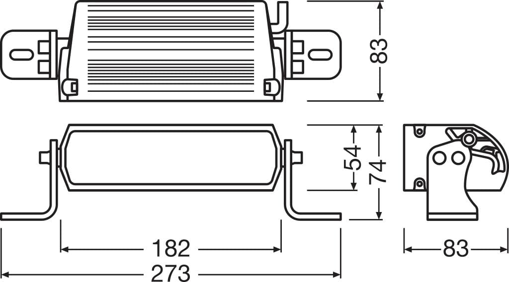 LEDriving LIGHTBAR FX125 – SP GEN 2 – SPOT - Carlevel AB - Fordon och delar > Fordonsdelar > Belysning > Extraljus