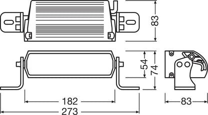 LEDriving LIGHTBAR FX125 – SP GEN 2 – SPOT - Carlevel AB - Fordon och delar > Fordonsdelar > Belysning > Extraljus