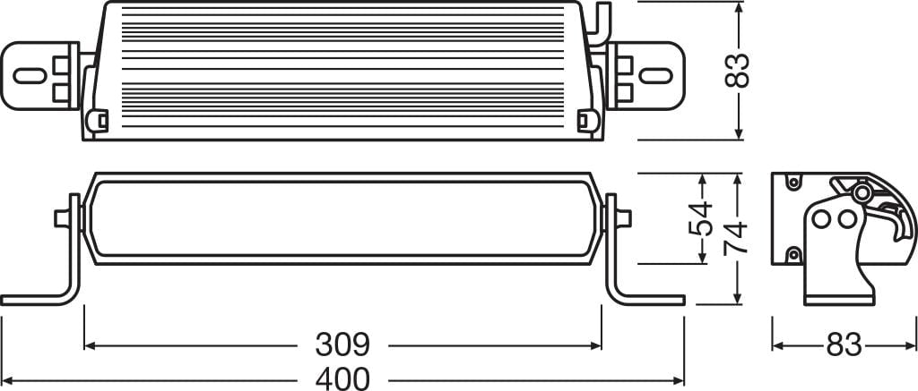 LEDriving LIGHTBAR FX250 – SP GEN 2, SPOT - Carlevel AB - Fordon och delar > Fordonsdelar > Belysning > Extraljus