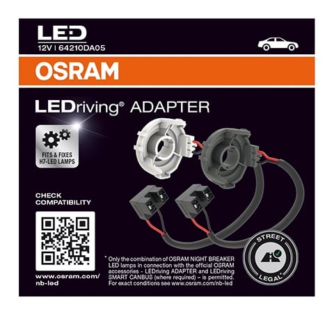 LEDriving Street Legal Adapter A05 - Carlevel AB - Fordon och delar > Fordonsdelar > Belysning > Halvljus