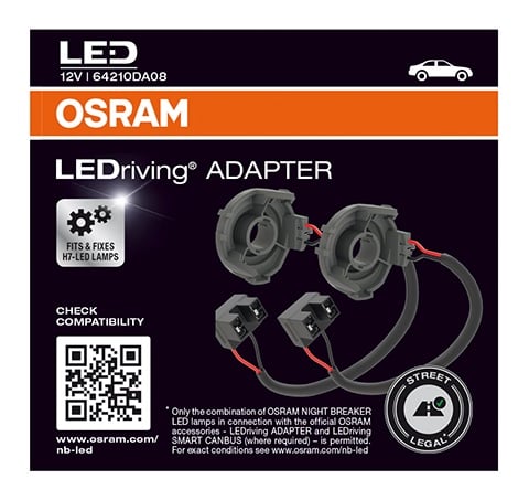 LEDriving Street Legal Adapter A08 - Carlevel AB - Fordon och delar > Fordonsdelar > Belysning > Halvljus