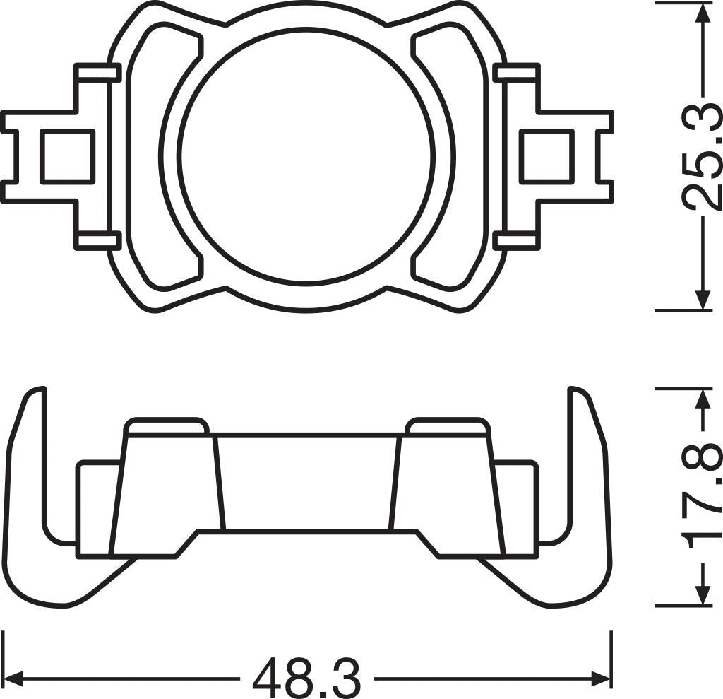 LEDriving Street Legal Adapter A10 - Carlevel AB - Fordon och delar > Fordonsdelar > Belysning > Halvljus