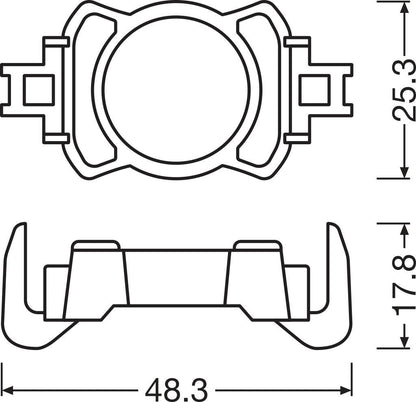 LEDriving Street Legal Adapter A10 - Carlevel AB - Fordon och delar > Fordonsdelar > Belysning > Halvljus
