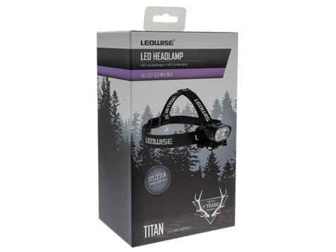 Ledwise Legend Titan Pannlampa - Carlevel AB - Fordon och delar > Fordonsdelar > Belysning