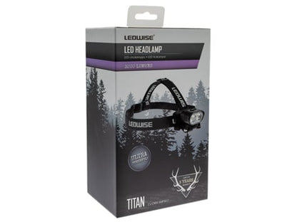 Ledwise Legend Titan Pannlampa - Carlevel AB - Fordon och delar > Fordonsdelar > Belysning